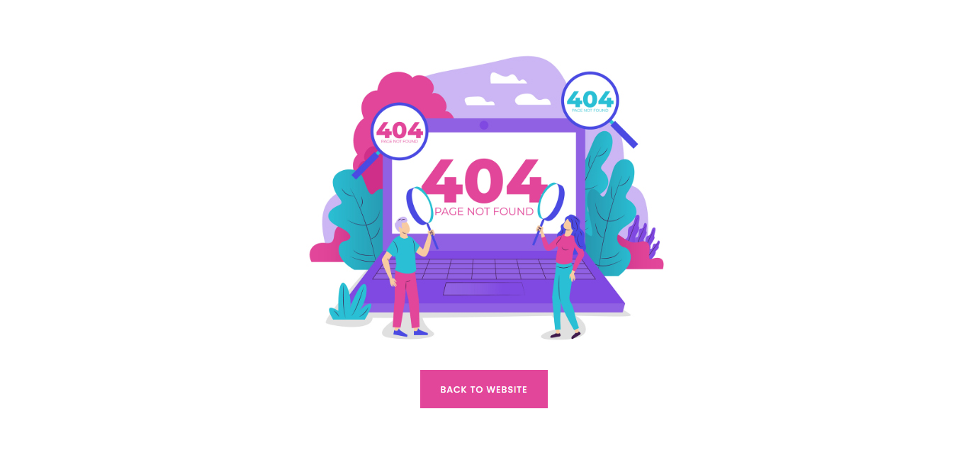 Divi 404 Page