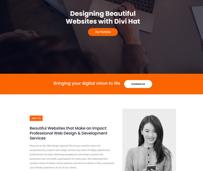 Web Design Divi Layout