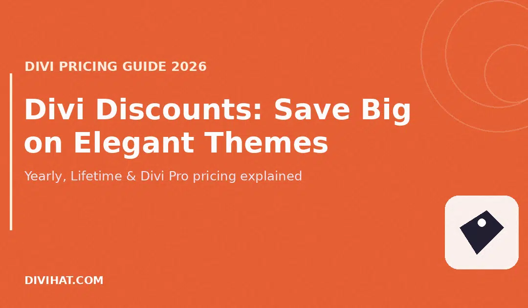 Divi Discounts: Save Big on Elegant Themes