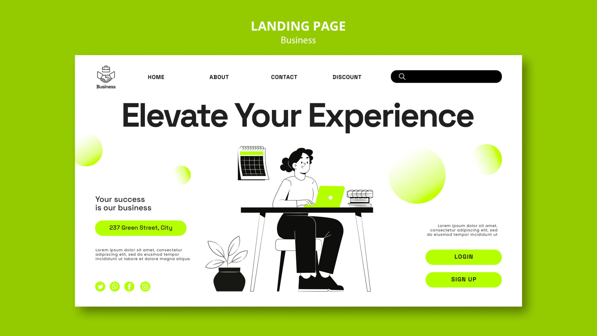 Divi Landing Page