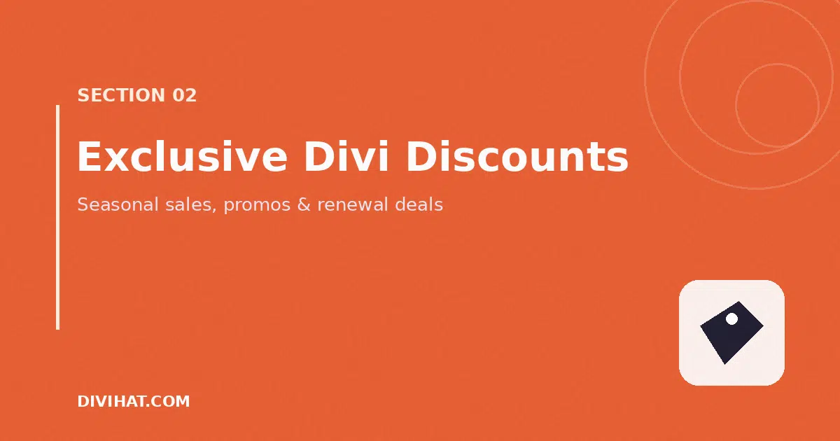 Divi Discount Divi Discount