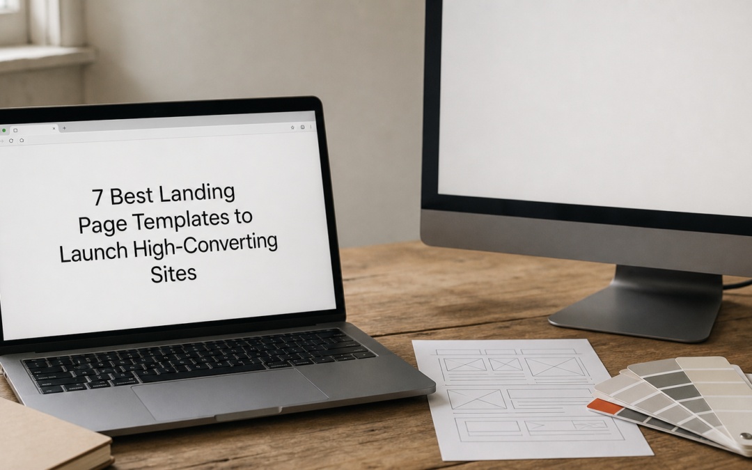 7 Best Landing Page Templates to Launch High-Converting Sites