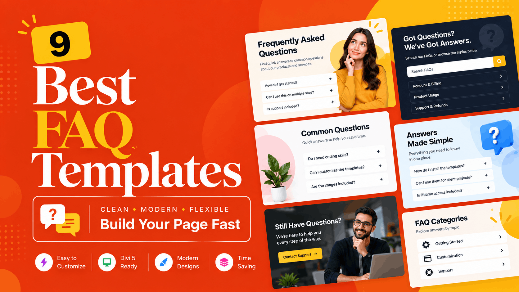 9 Best FAQ Templates