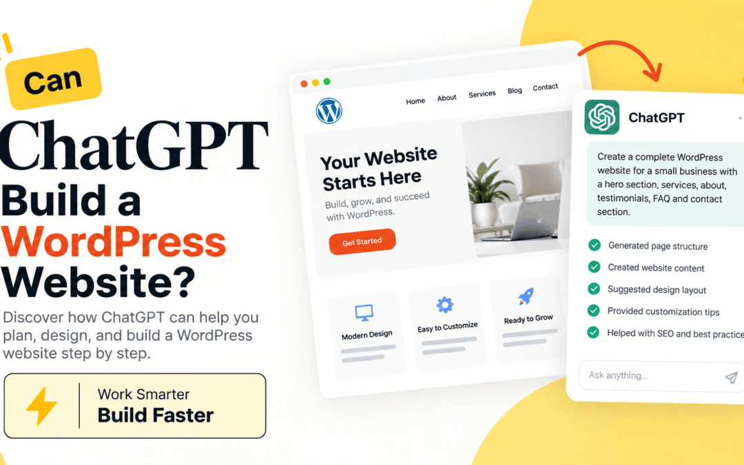 Can ChatGPT Build a WordPress Website?