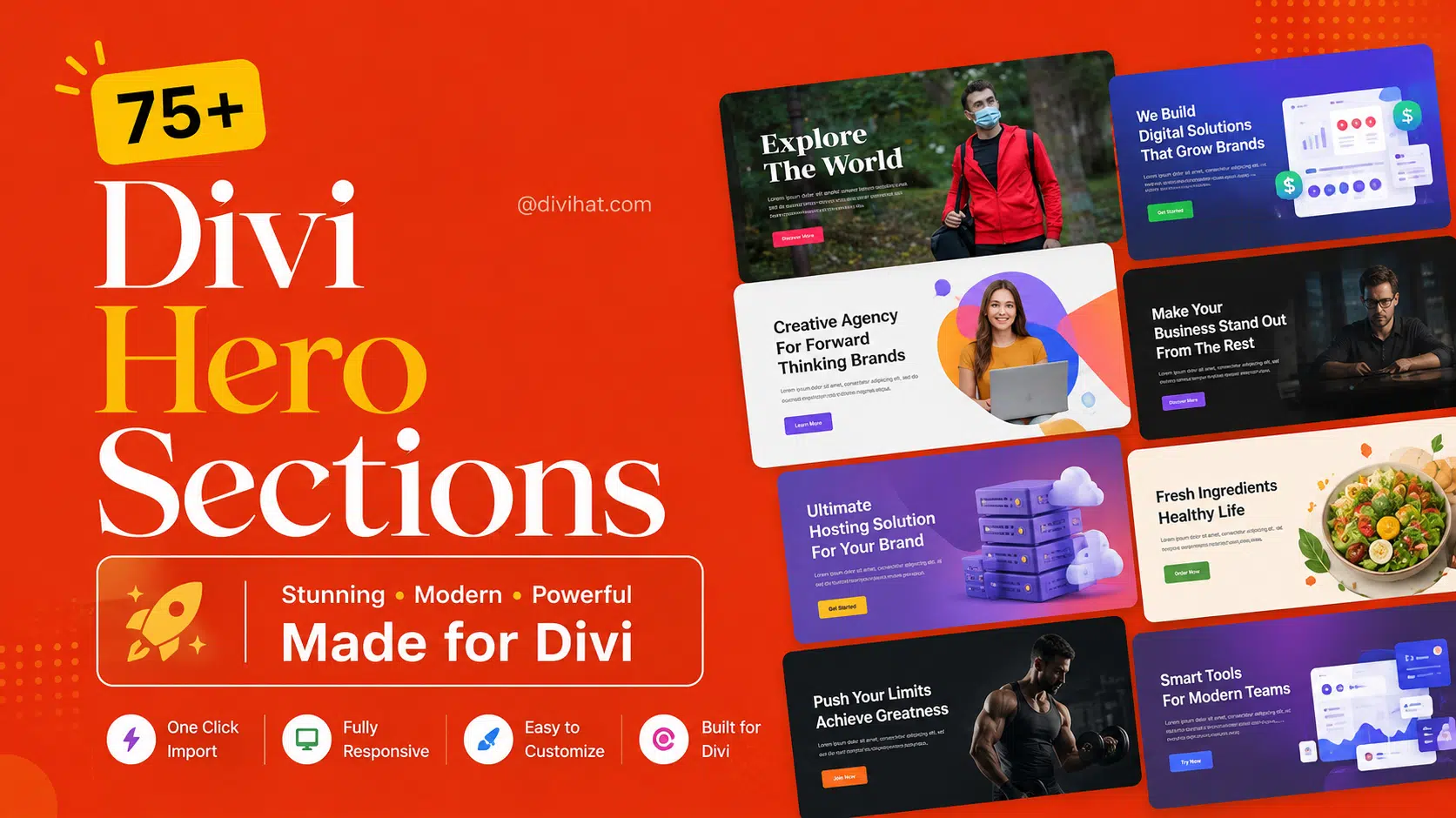 Divi Hero Section Divi Hero Section