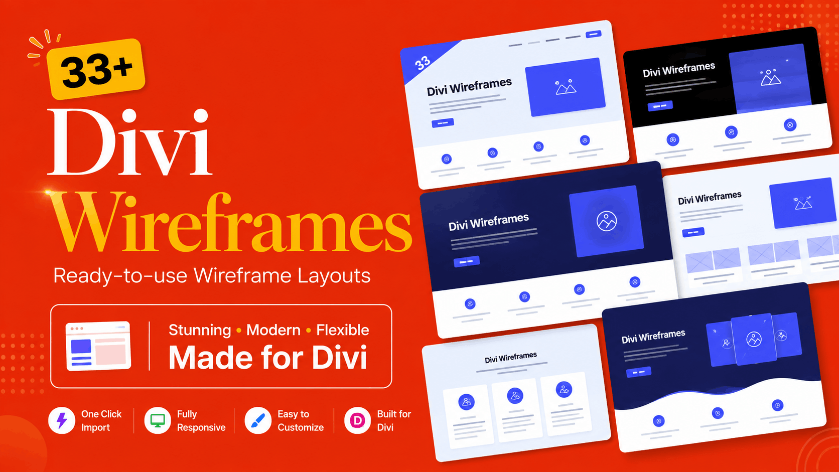 Divi Wireframe Divi Wireframe