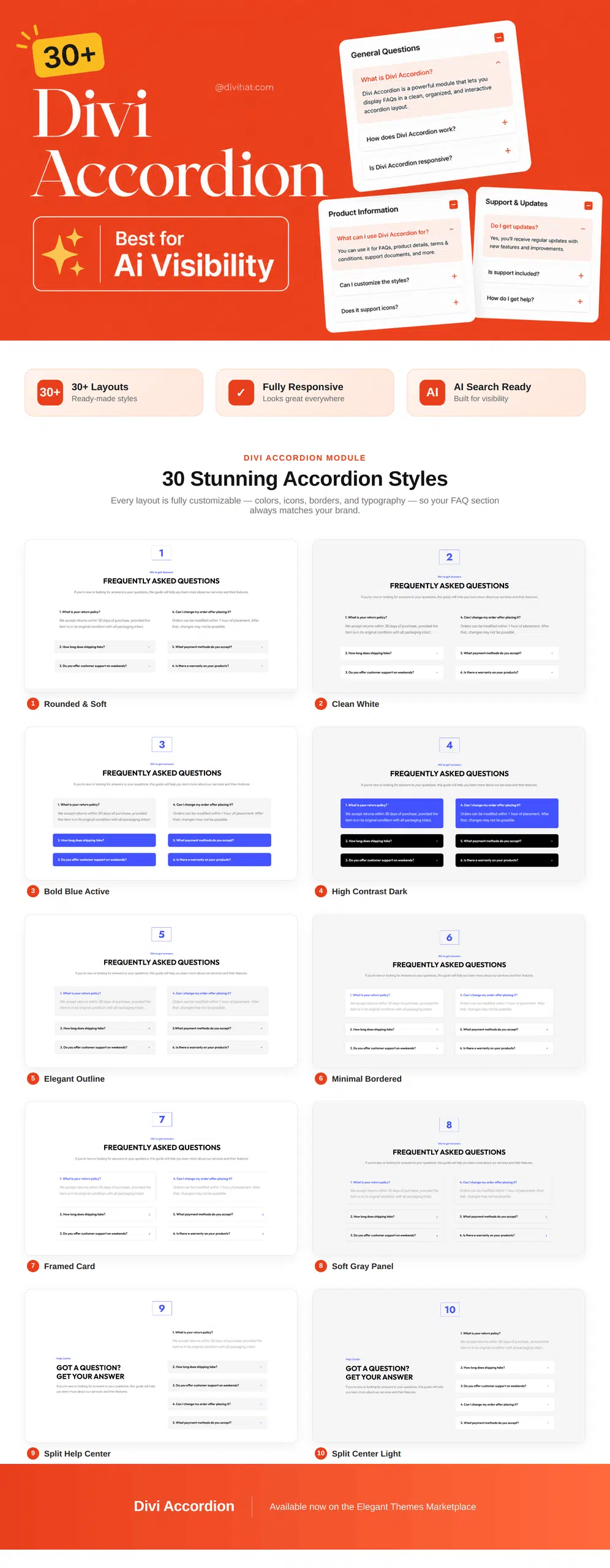 FAQ Templates FAQ Templates