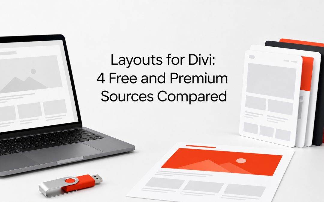 Layouts for Divi: 4 Free and Premium Sources Compared
