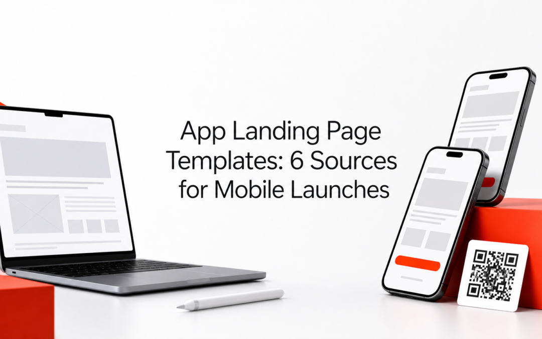 App Landing Page Templates: 6 Sources for Mobile Launches