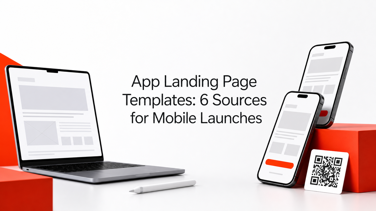 App Landing Page Templates: 6 Sources for Mobile Launches
