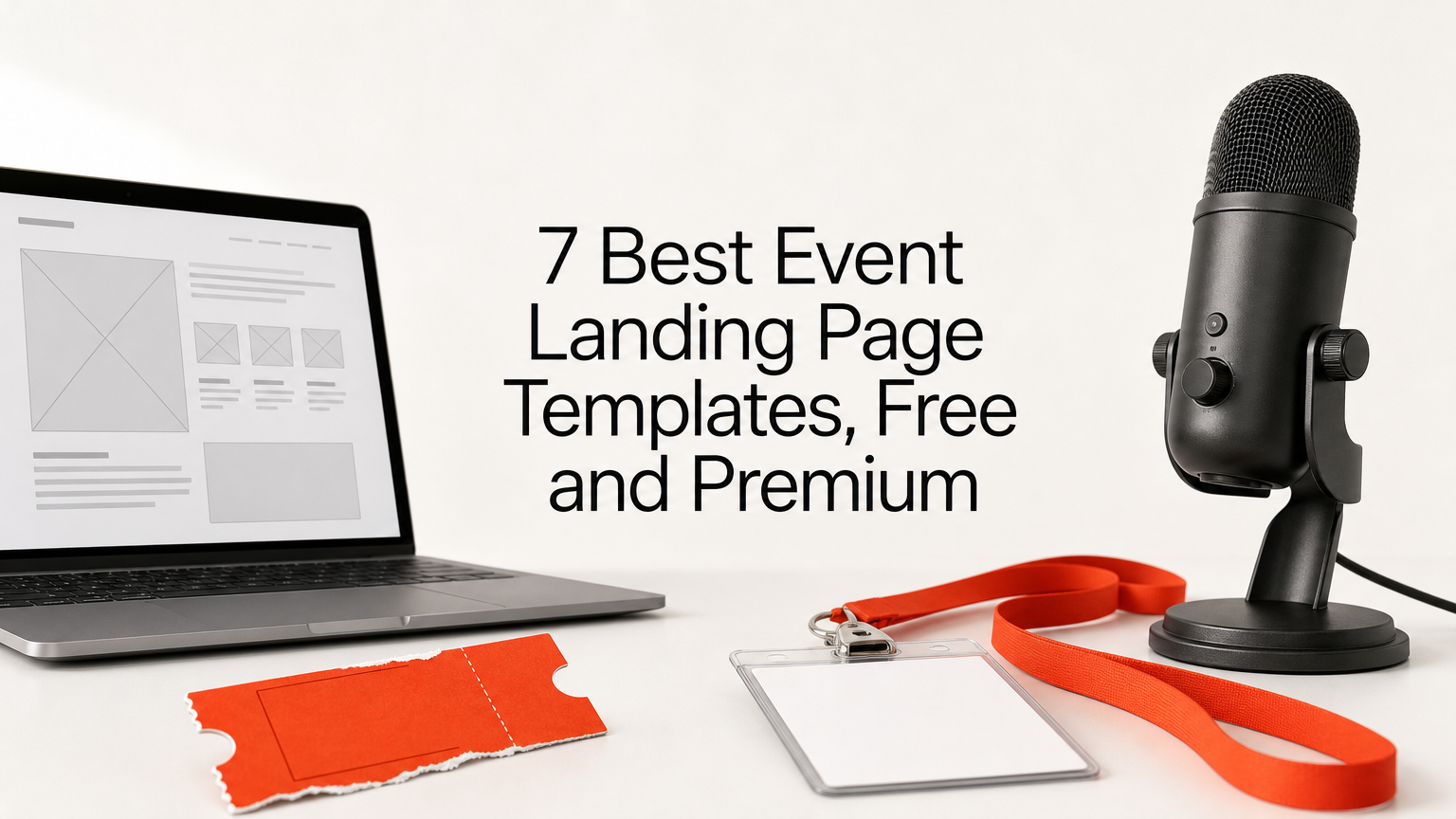7 Best Event Landing Page Templates, Free and Premium